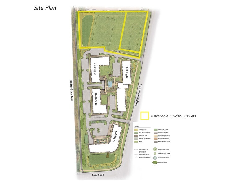 Seminole Hwy, Fitchburg, WI for lease - Site Plan - Image 2 of 3