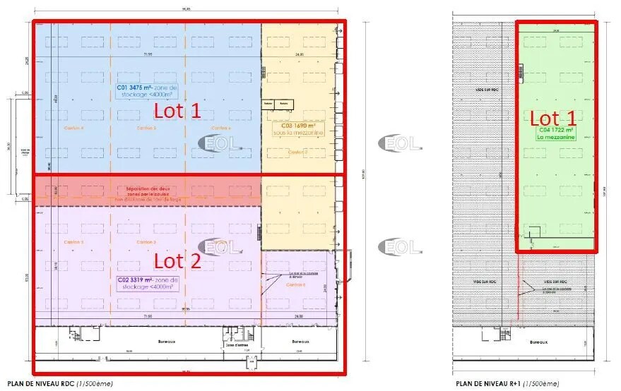 Industrial in Noyelles-lès-Seclin for lease - Floor Plan - Image 3 of 3