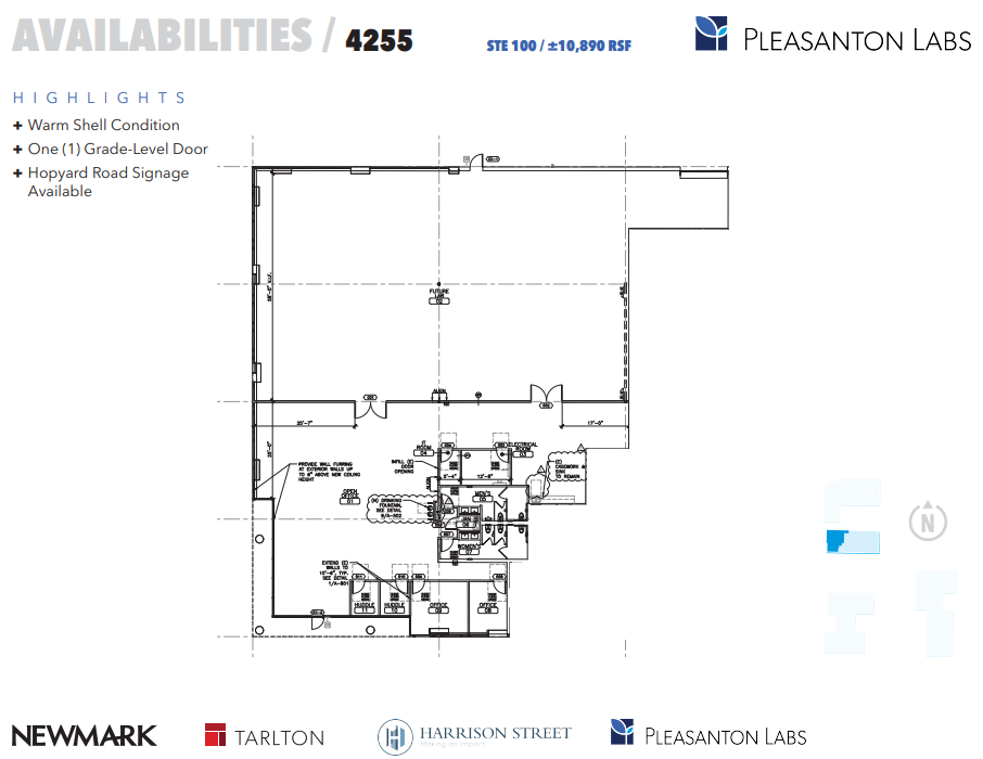 4125 Hopyard Rd, Pleasanton, CA for lease Floor Plan- Image 1 of 1