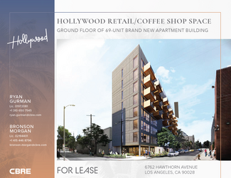 More details for 6762 Hawthorn Ave, Los Angeles, CA - Retail for Lease