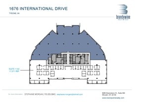 1676 International Dr, McLean, VA for lease Floor Plan- Image 1 of 1