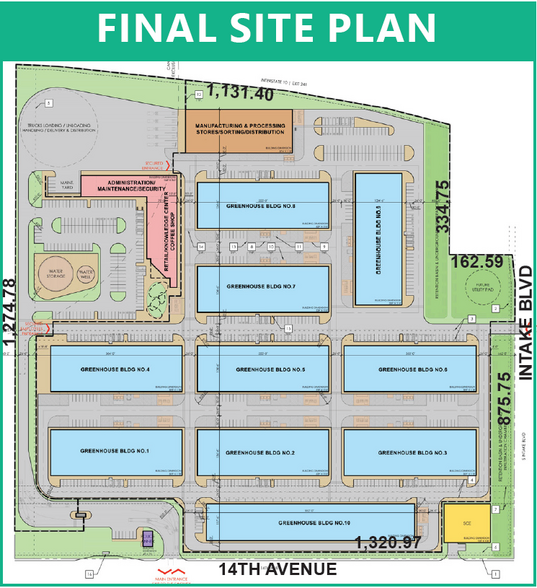 Intake Blvd, Blythe, CA for sale - Site Plan - Image 3 of 29