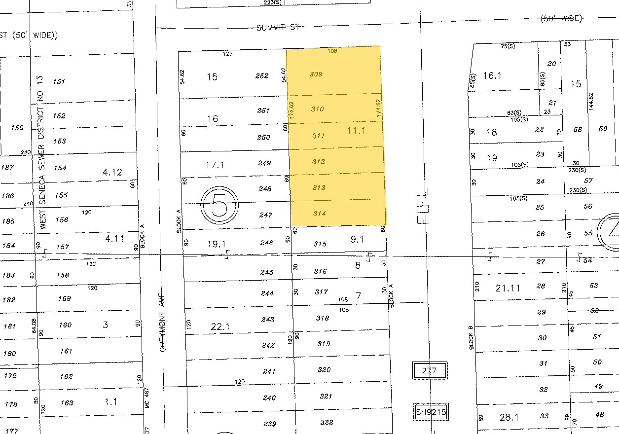 1500 Union Rd, West Seneca, NY for sale Plat Map- Image 1 of 1