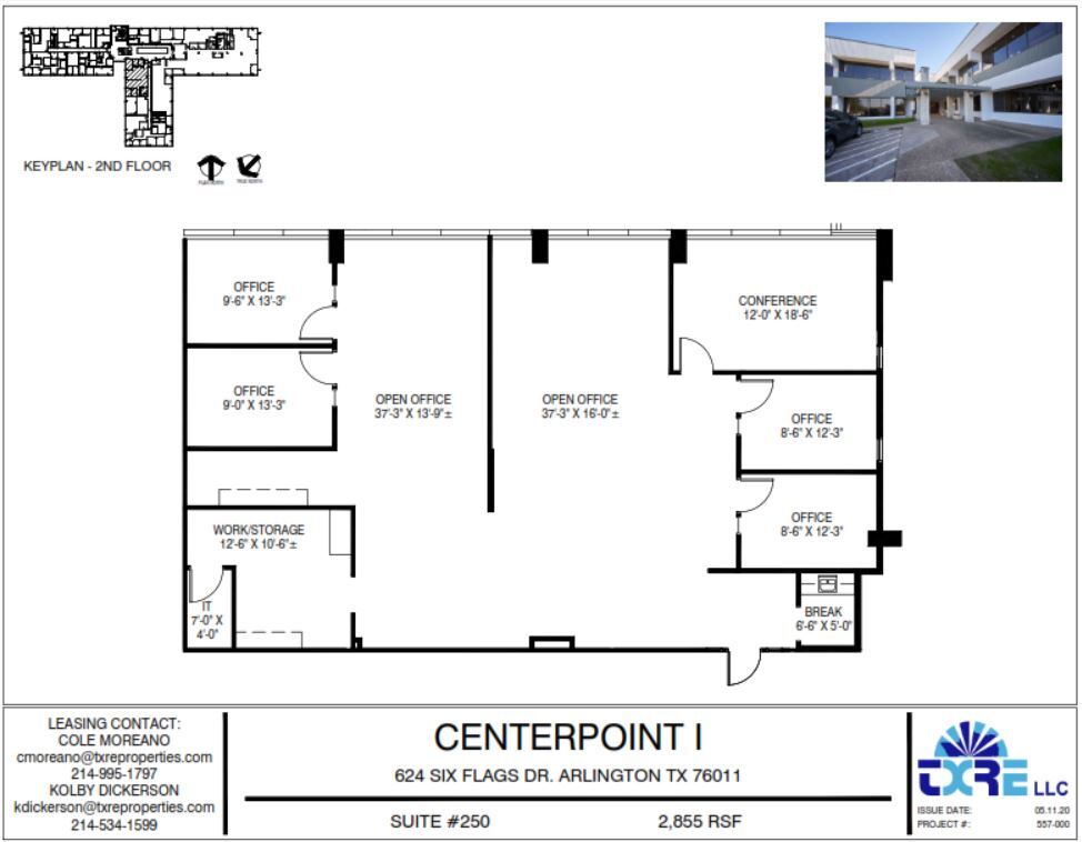 624 Six Flags Dr, Arlington, TX for lease Floor Plan- Image 1 of 1