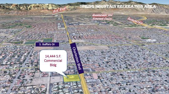 7185 W Charleston Blvd, Las Vegas, NV for sale - Building Photo - Image 1 of 1