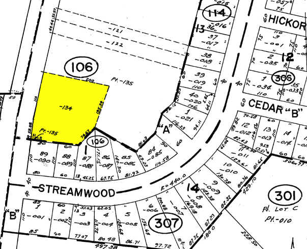 519-535 S Bartlett Rd, Streamwood, IL for lease - Plat Map - Image 3 of 12