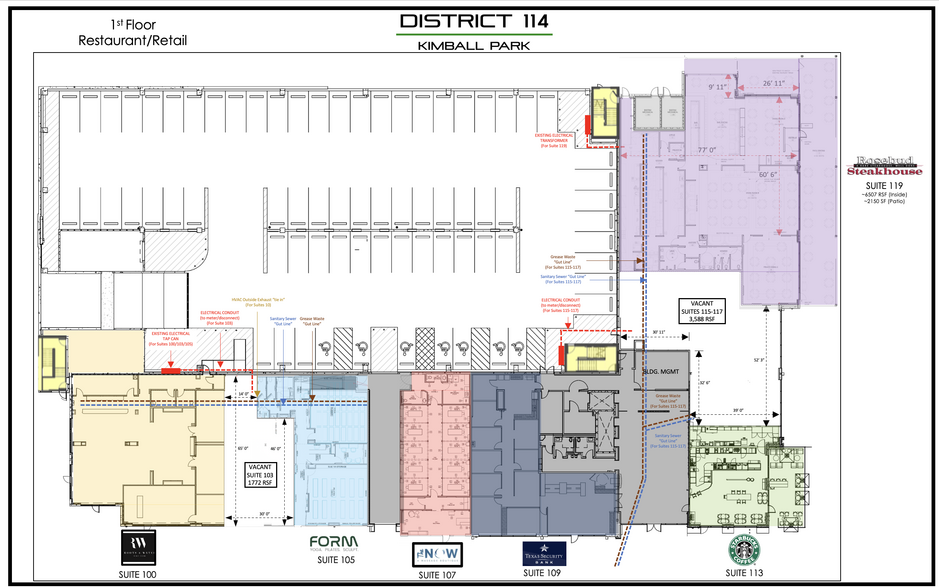 2102 E State Highway 114, Southlake, TX for lease - Floor Plan - Image 3 of 19