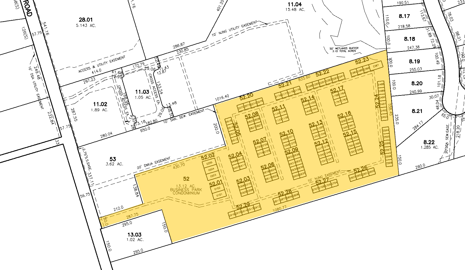 1889 Route 9, Toms River, NJ for sale Plat Map- Image 1 of 2