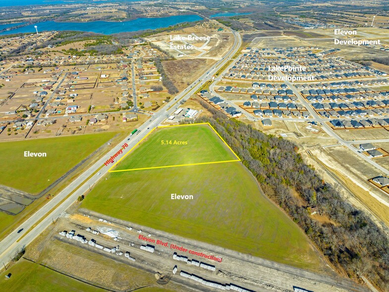 State Hwy 78, Lavon, TX for sale - Aerial - Image 1 of 4