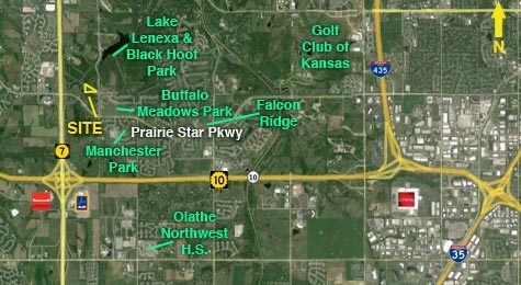 NE Corner K-7 Hwy & Prairie Star Pky, Lenexa, KS for sale Primary Photo- Image 1 of 1