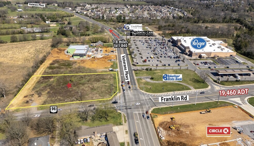 0 Veterans Pky, Murfreesboro, TN for sale - Primary Photo - Image 1 of 1