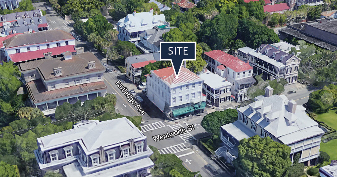 162 Wentworth St, Charleston, SC for sale Aerial- Image 1 of 1