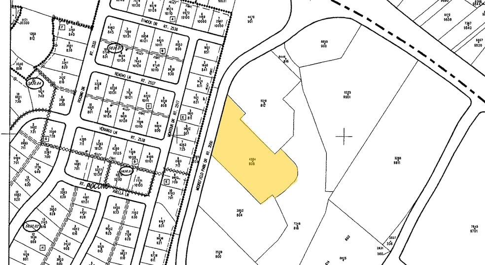 808 Moorefield Park Dr, Richmond, VA for lease - Plat Map - Image 2 of 9