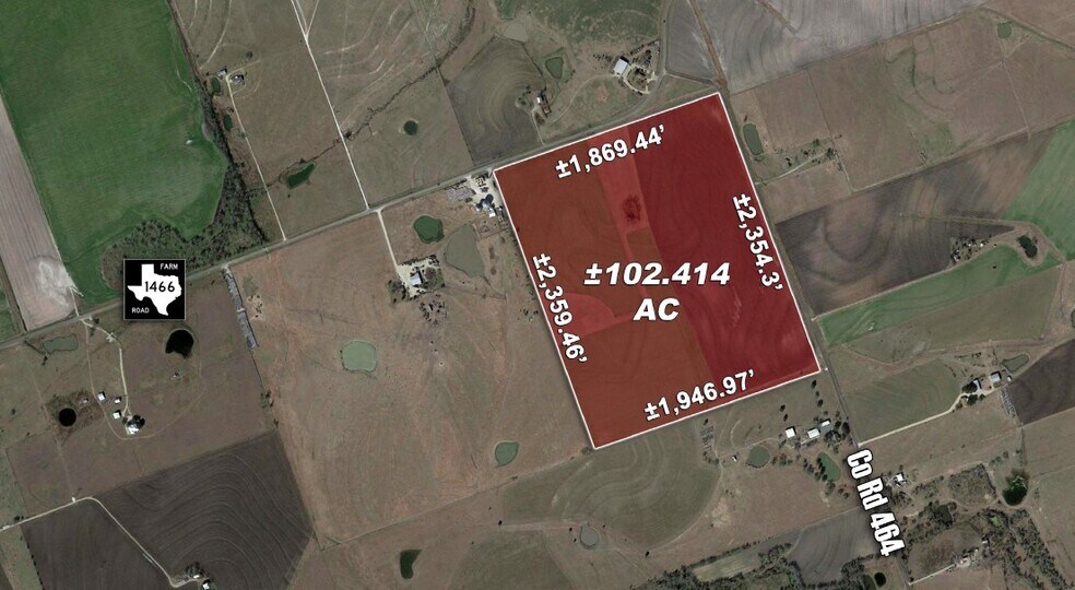 0 FM 1466 & CR 464, Coupland, TX 78615 Land for Sale