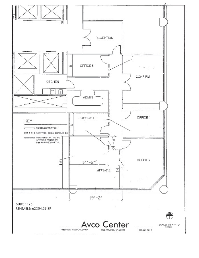 10850 Wilshire Blvd, Los Angeles, CA for lease Floor Plan- Image 1 of 1