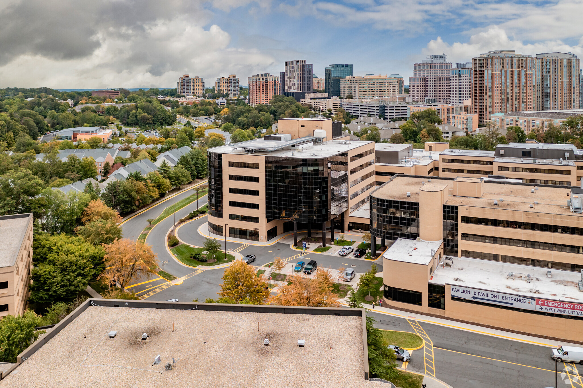 1850 Town Center Dr, Reston, VA for lease Aerial- Image 1 of 2