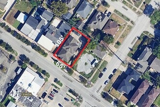 2709 Blodgett St, Houston, TX - AERIAL  map view