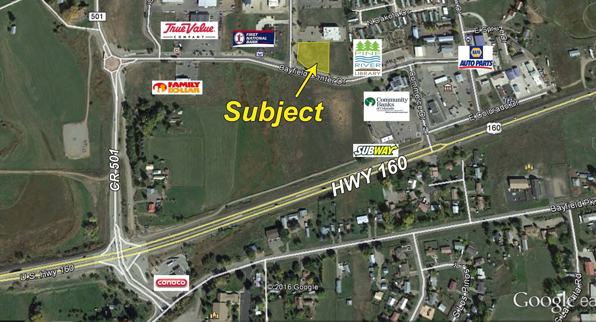 NEC of Bayfield Center Dr and Wolverine Dr, Bayfield, CO for sale Primary Photo- Image 1 of 1