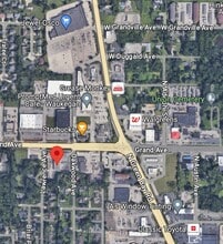 3375 W Grand Ave, Waukegan, IL - AERIAL  map view