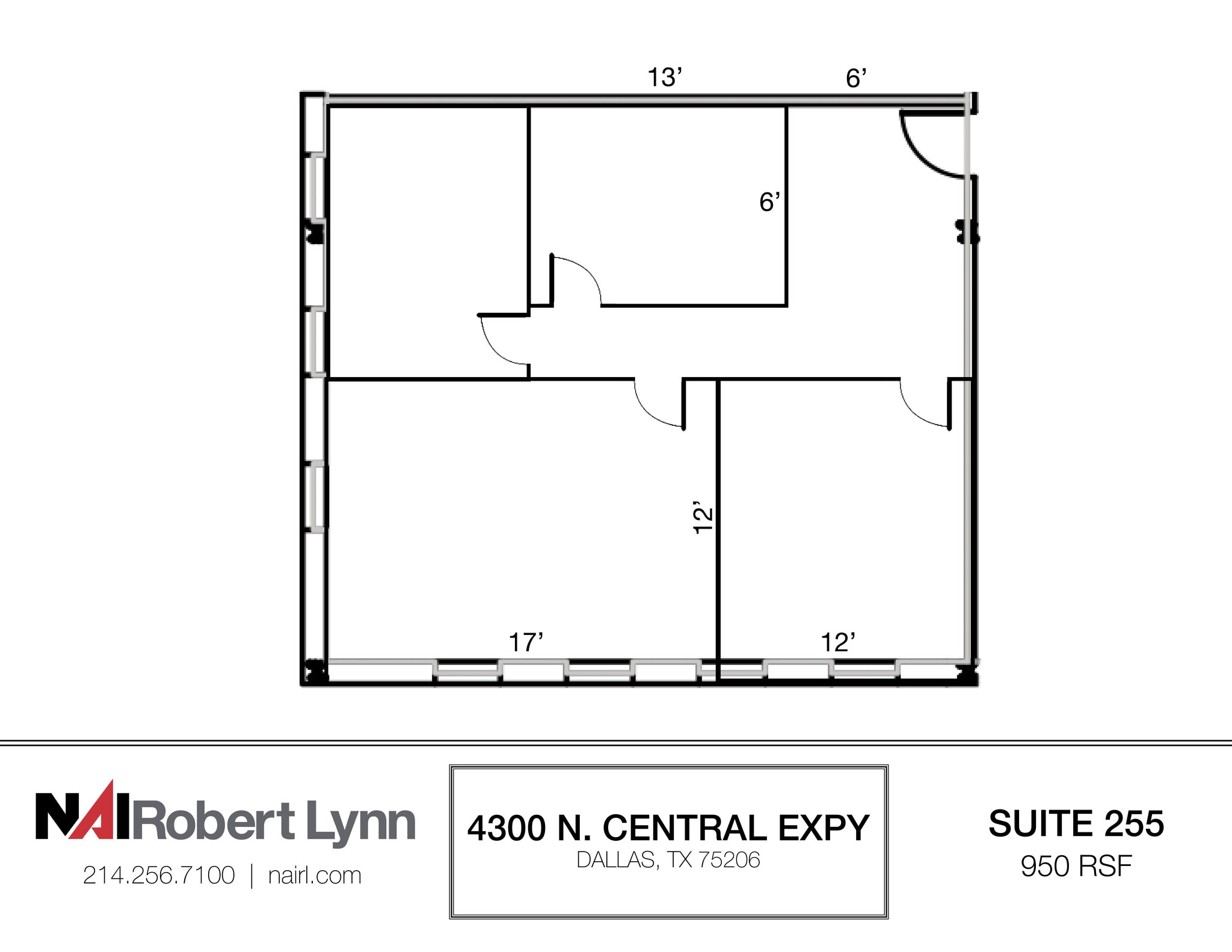4300 N Central Expy, Dallas, TX for lease Floor Plan- Image 1 of 1