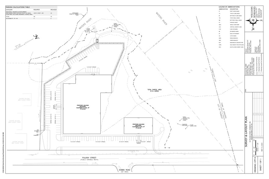 60 Pulaski St, Peabody, MA for lease - Site Plan - Image 1 of 3