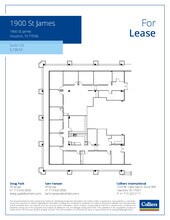 1900 St James Pl, Houston, TX for lease Floor Plan- Image 1 of 1