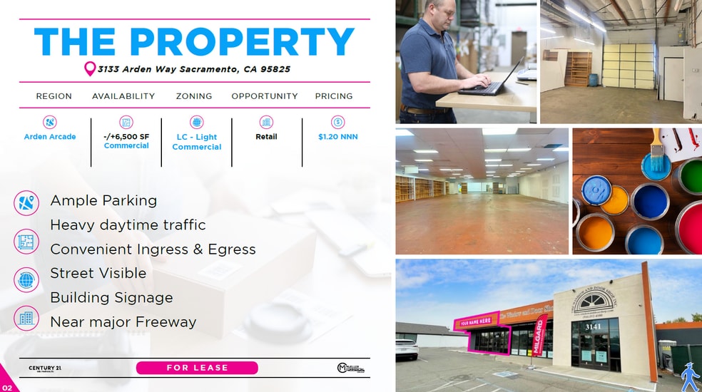 3133-3141 Arden Way, Sacramento, CA for lease - Building Photo - Image 2 of 10