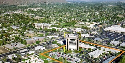2702 N 44th St, Phoenix, AZ - AERIAL map view - Image1
