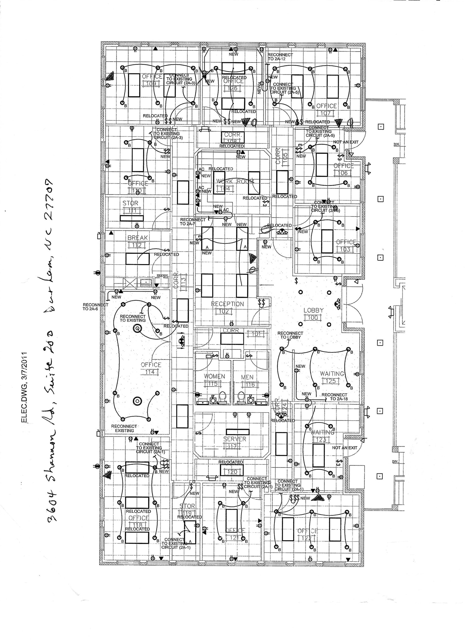 3604 Shannon Rd, Durham, NC for lease Site Plan- Image 1 of 2