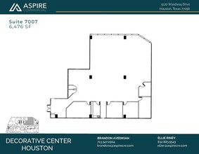 5120 Woodway Dr, Houston, TX for lease Floor Plan- Image 1 of 1