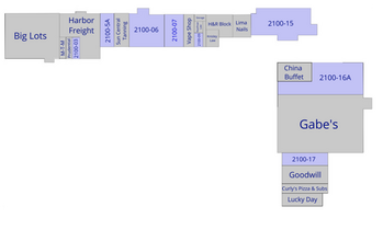 2100 Harding Hwy, Lima, OH for lease Floor Plan- Image 1 of 1