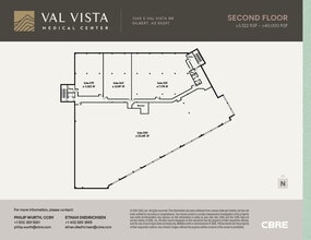 3345 S Val Vista Dr, Gilbert, AZ for lease Floor Plan- Image 1 of 1