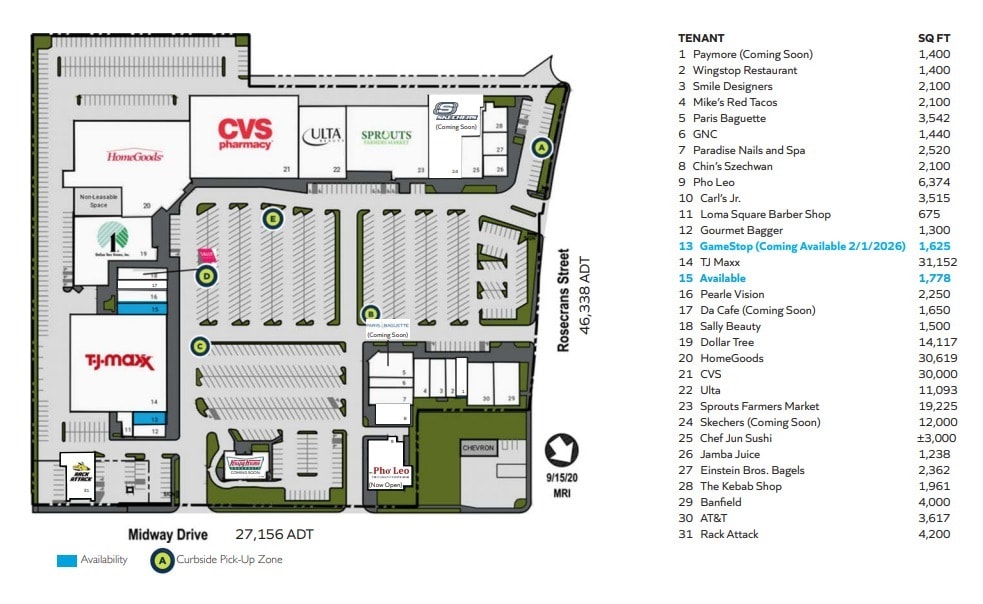 3305-3381 Rosecrans St, San Diego, CA for lease Site Plan- Image 1 of 1