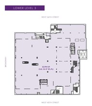 1540 Broadway, New York, NY for lease Floor Plan- Image 2 of 2