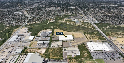 1820 Aguila Azteca, Laredo, TX - AERIAL  map view