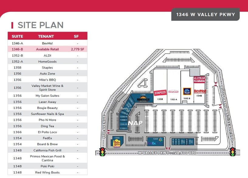 1346-1358 W Valley Pky, Escondido, CA for lease - Other - Image 2 of 5