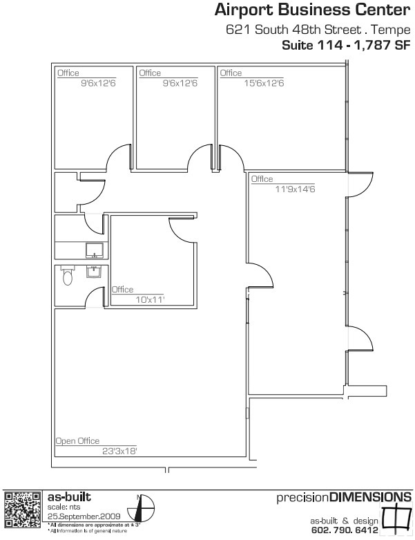 637 S 48th St, Tempe, AZ for lease Floor Plan- Image 1 of 1