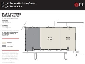 1019 W 9th Ave, King Of Prussia, PA for lease Floor Plan- Image 1 of 1
