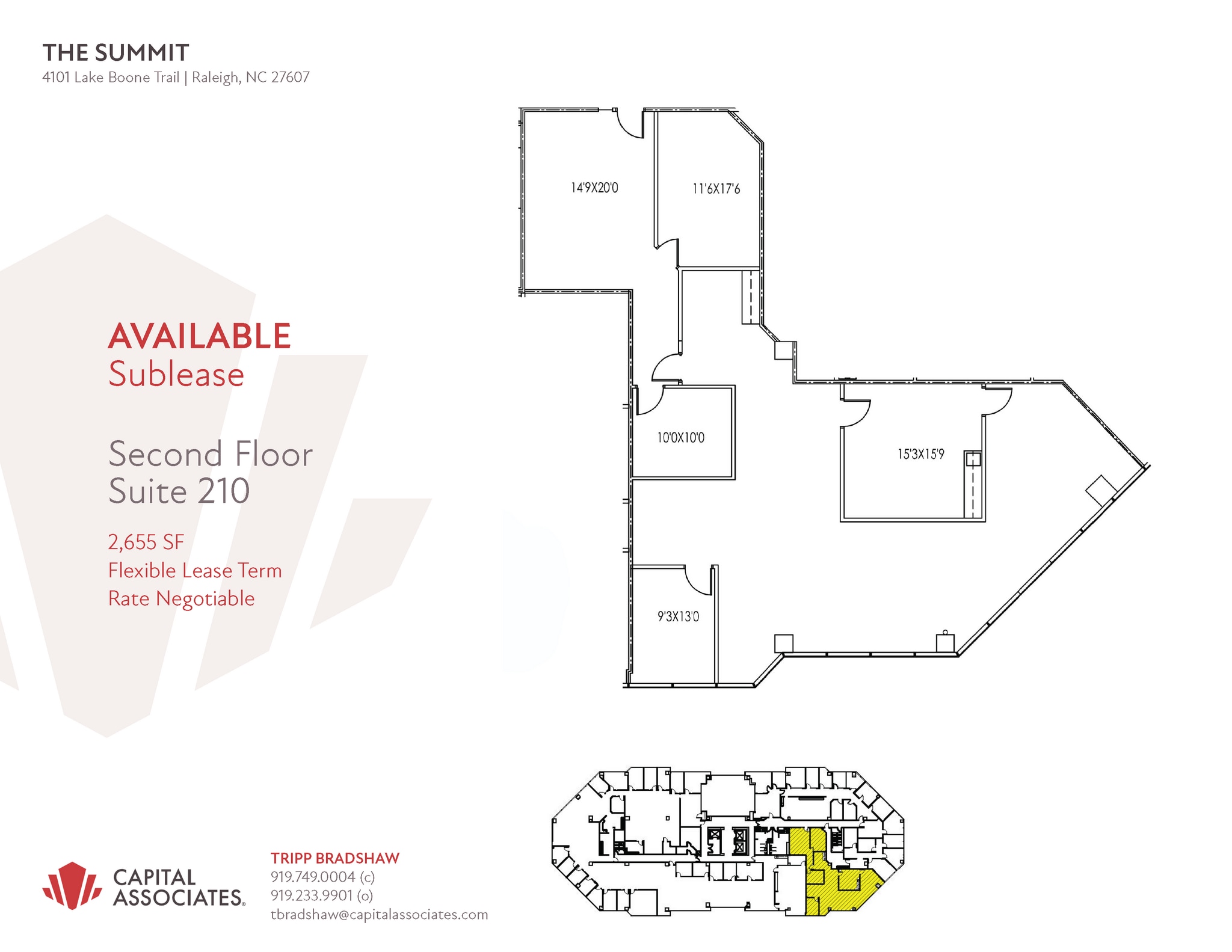4101 Lake Boone Trl, Raleigh, NC for lease Floor Plan- Image 1 of 1