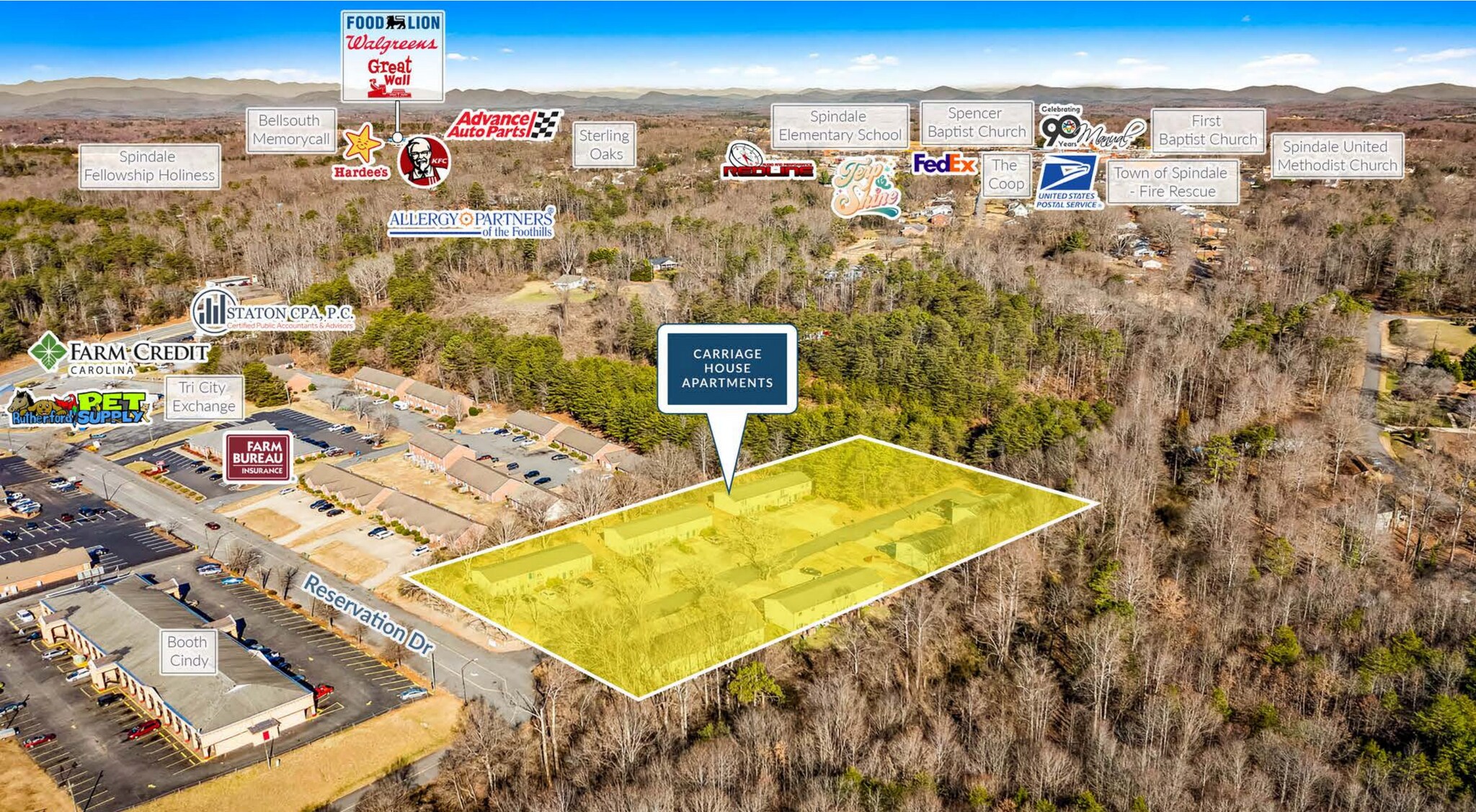 109 Carriage Pl, Spindale, NC 28160 The Carriage House Apartments