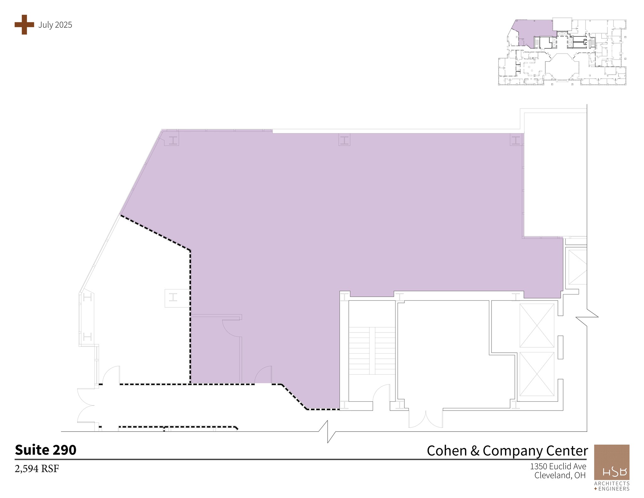 1350 Euclid Ave, Cleveland, OH for lease Site Plan- Image 1 of 1