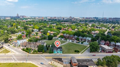 4126 Grand River Ave, Detroit, MI - AERIAL  map view - Image1
