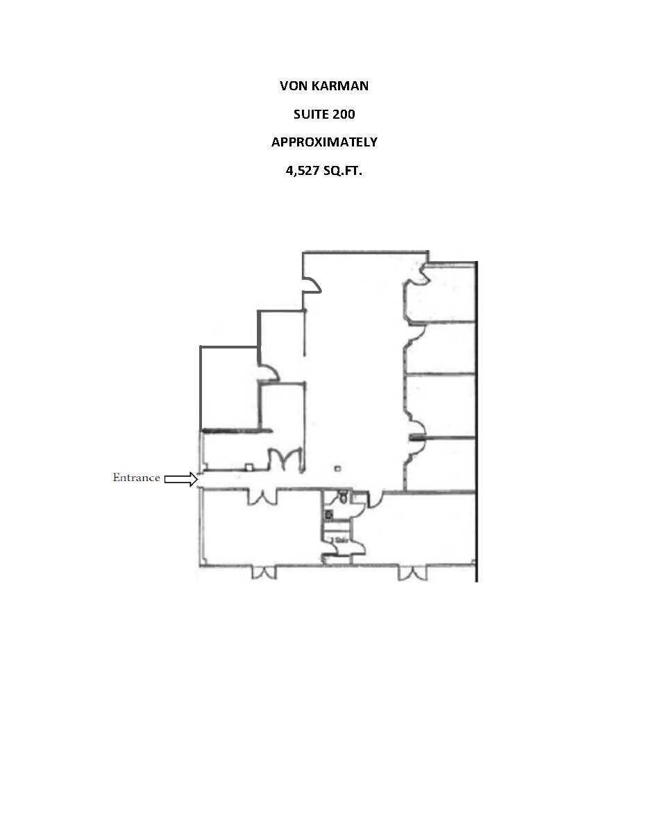 4701 Von Karman Ave, Newport Beach, CA for lease Floor Plan- Image 1 of 1