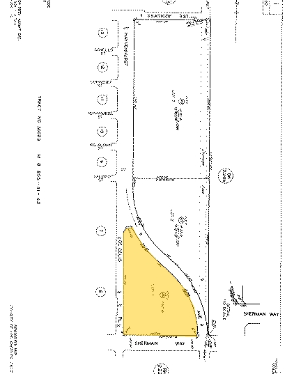 16555 Sherman Way, Van Nuys, CA for lease - Plat Map - Image 2 of 6