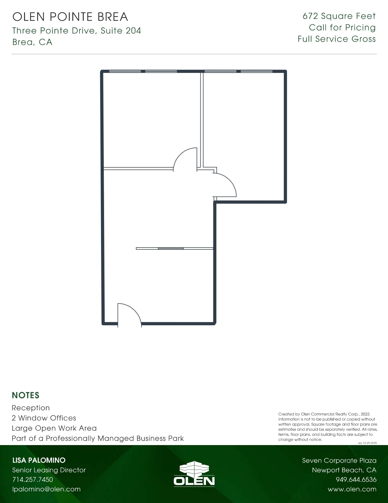 3 Pointe Dr, Brea, CA for lease Floor Plan- Image 1 of 1
