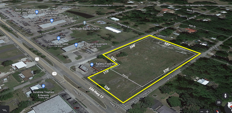 236 N Highway 17, Palatka, FL for sale - Aerial - Image 1 of 6