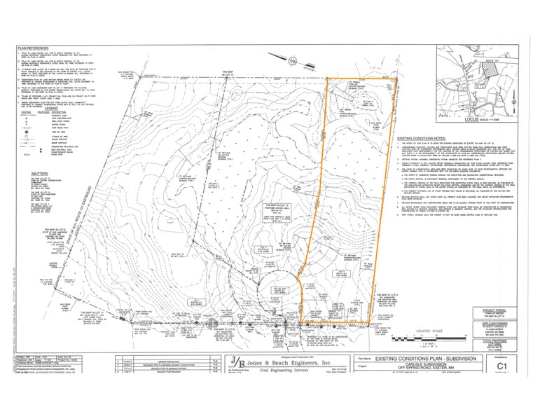 Route 27 - Lot B, Exeter, NH for sale - Plat Map - Image 1 of 2
