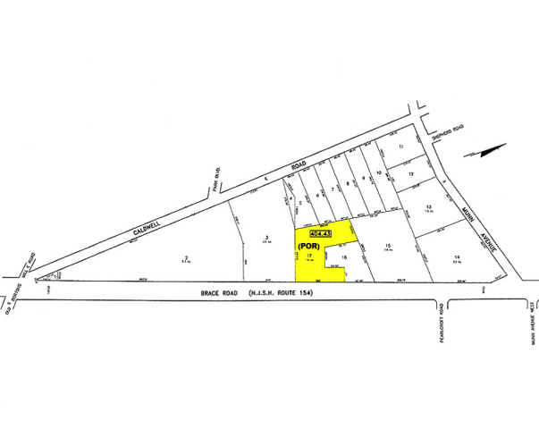 1236 Brace Rd, Cherry Hill, NJ for sale - Plat Map - Image 2 of 10