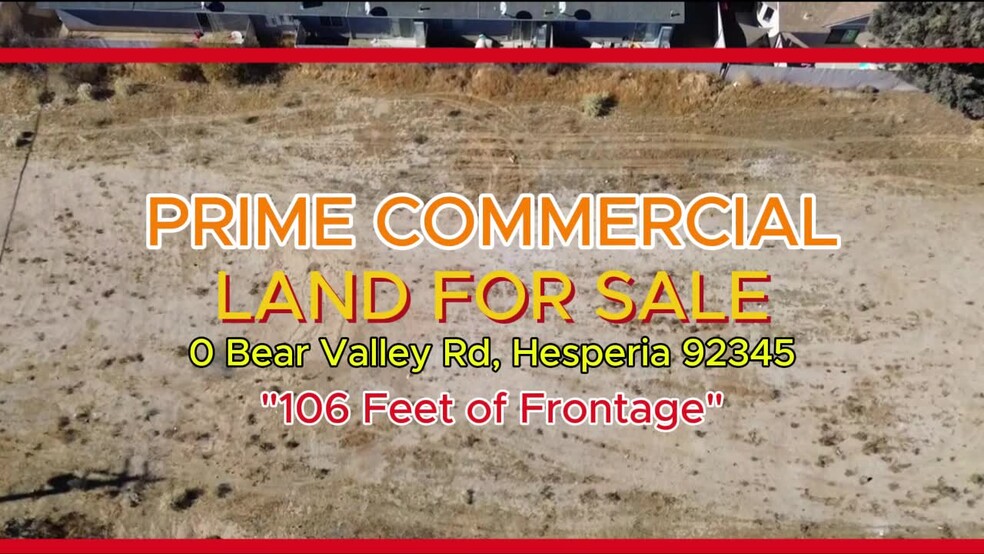 Bear Valley Rd, Hesperia, CA for sale - Commercial Listing Video - Image 1 of 12