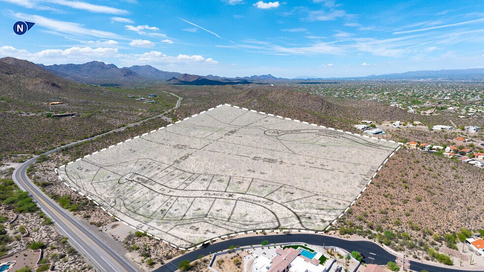 W NWC of Anklam Rd and Greasewood Rd, Tucson, AZ for sale - Aerial - Image 2 of 5